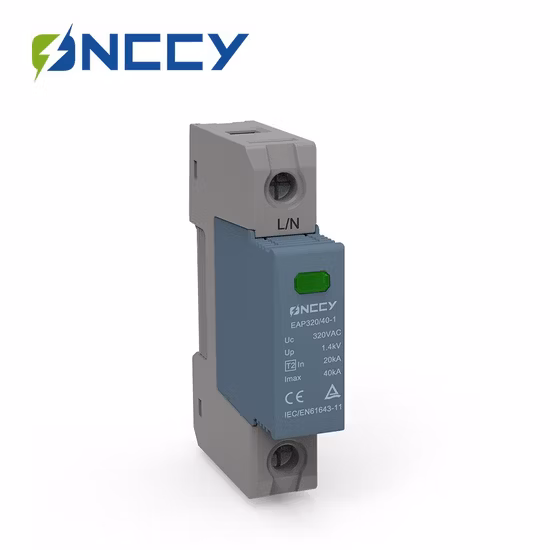 Quick Wiring Surge Protector 4p 20ka~60ka Surge Protective Device