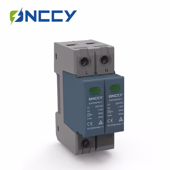 Quick Wiring Surge Protector 4p 20ka~60ka Surge Protective Device