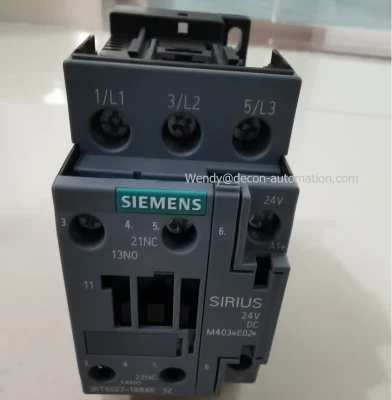 Contatores magnéticos originais DC/AC 3rt6027-1bb40 da Siemens