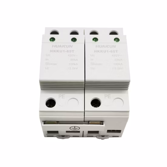 Dispositivo de proteção contra surtos CA Iimp 35ka 4p